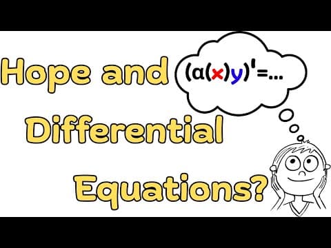 Using Wishful Thinking To Solve A Differential Equation