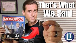 Unboxing The Office Monopoly | Dunder Mifflin Game Preview Night!