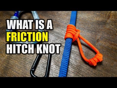 Master The Friction Hitch In 5 Minutes With These 3 Simple Examples!