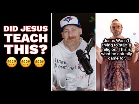 Is Jesus Against Religion?