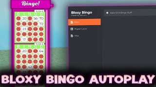 Bloxy Bingo Auto Player Script - Roblox Exploiting
