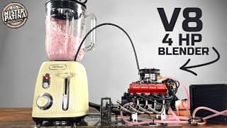 I Built A V8 Kitchen Blender That Works! | Toyan V8 Engine