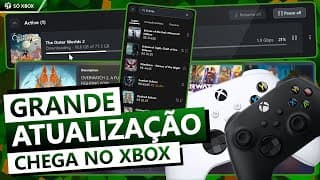 Olha Isso! Chegou A Grande Atualização De Outubro Do Xbox! Veja Tudo Que Mudou!