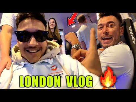 Racing In London 😍 | Gulfxwilliamesports