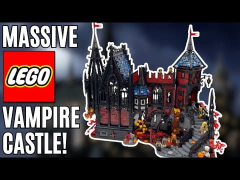 This Lego Vampire Castle Set Is Amazing! 910049 Adventures In Transylvania