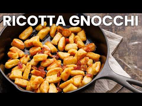 Homemade Ricotta Gnocchi — No Potatoes Needed
