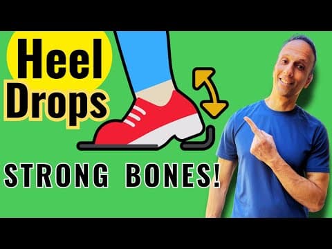 Increase Bone Density With This Simple Heel Drop Exercise!