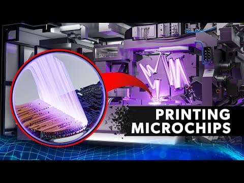 The $200m Machine That Prints Microchips:  The Euv Photolithography System