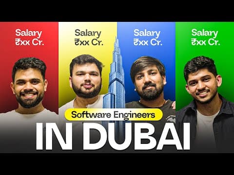 Salary Of Software Engineers In Dubai | 0 Taxes | Salary Showdown