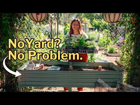 Elevated Garden Beds: Grow More Food In Less Space—even In The Heat