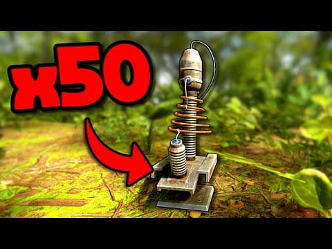 I Covered The Jungle With Hidden Tesla Coils In Rust