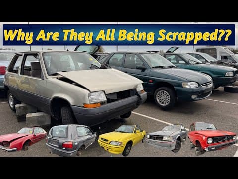 Why Is This Breakers Yard Full With So Many Classic & Rare Cars? What We Found Will Blow You Away!