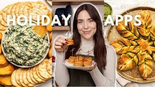 Impressive & Easy Holiday Appetizers (vegan)