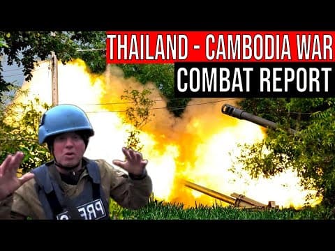 Thailand   Cambodia  War Resumes: Air & Land Combat