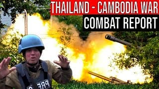 Thailand   Cambodia  War Resumes: Air & Land Combat