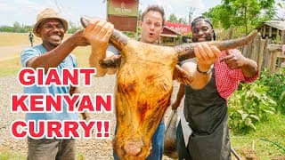Eating Whole Cow Head Curry In Kenya - Insanely Delicious Food Of Kisumu, Kenya!