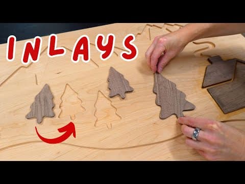 The Secret To Inlays | Wood & Epoxy