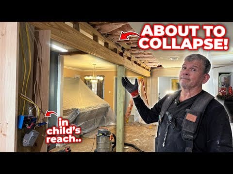 This Diy Remodel Turned Deadly... We Had To Fix It Before Christmas With Family!