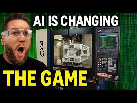 Ai Just Took Over Cnc Machining