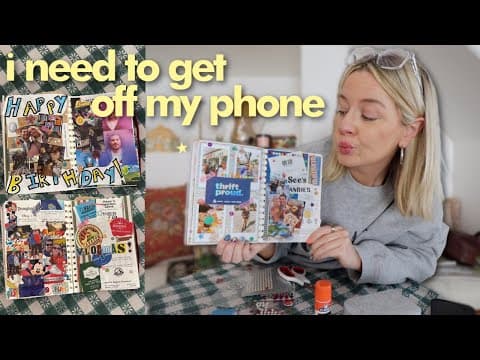 Seeing A New Doctor & Junk Journal With Me! Cozy Crafting Dayyy ☁️✂️