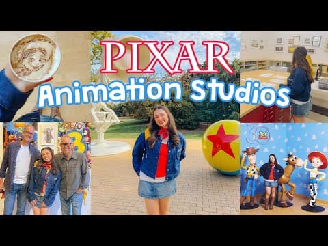 Come With Me To Pixar Animation Studios!! ✏️ Meeting Pete Docter, Levi's X Toy Story Collection 🤠⭐️