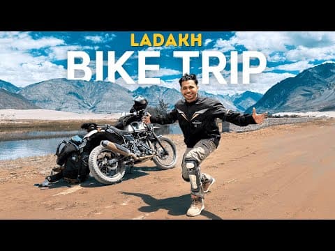 Ladakh Bike Trip (leh, Nubra Valley, Hunder Sand Dunes, Panamik Hot Water Springs)