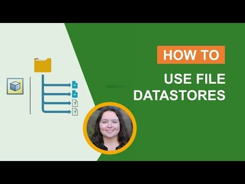 How To Use File Datastores
