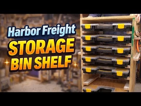 Storage Problem Solved! Harbor Freight & Me