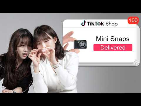 미국 틱톡 샵에서 처음으로 제품 구매하기 | Y