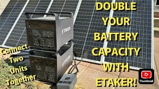 Etaker M2000 Can Now Join Two Units Together For Double The Battery!