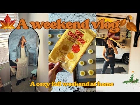 Cozy Fall Weekend Vlog||come On Over For The Weekend And Hangout