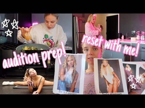 |vlog| Weekly Reset, Audition Prep, & Just Doing Girl Things!