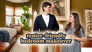 Mid-century Modern Style Bedroom Makeover For @handyman.graham