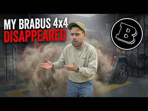 My Brabus G500 4x4 Vanished For Months Again - Here’s Why