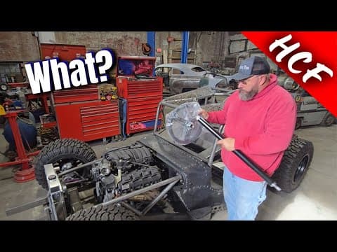 Hot Rod Steering In The Jeep!