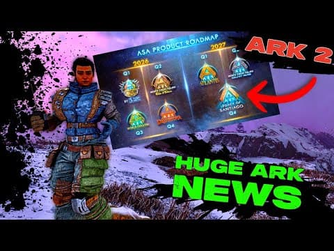 Huge Ark News!!! Ark 2 Changed?!?!?! New Maps, New Creatures, New Dlc! Is Ark Back?
