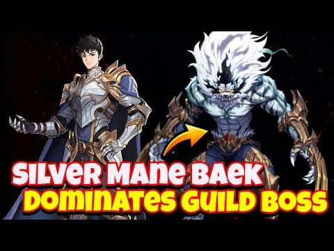 Silver Mane Baek Destroys Gb & This Is How! Gb Guide! [solo Leveling: Arise]