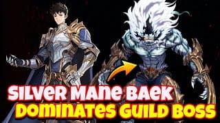 Silver Mane Baek Destroys Gb & This Is How! Gb Guide! [solo Leveling: Arise]