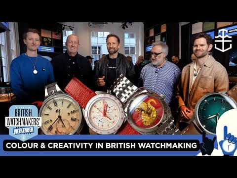 Colour And Creativity In British Watchmaking: Studio Underd0g, Farer, Isotope, Beaucroft