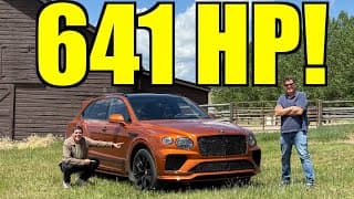 The New 2026 Bentley Bentayga Speed Has All The Lastest Go Fast Tech Except For Electricity!