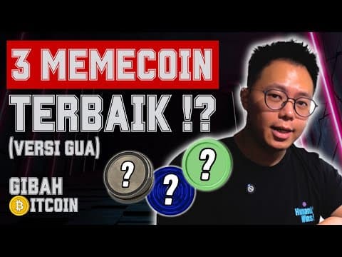 Kenapa Gua Beli 3 Meme Coin Ini ?