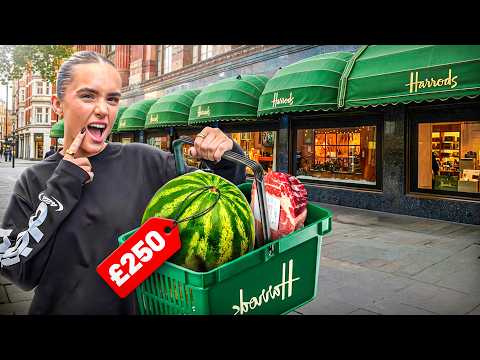 Shopping At London's Most Expensive Supermarket!