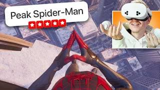 Playing The Highest Rated Spider-man Vr Game On Meta Quest 3