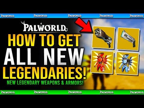 How To Get All New Legendaries In Palworld Home Sweet Home X Ultrakill Update V0.7