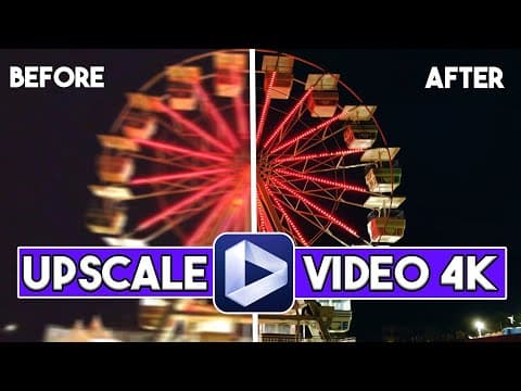 Upscale Low Quality Video To 4k With Aiarty Video Enhancer 2025