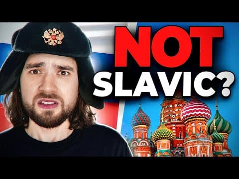 "russian Is Not A Slavic Language"