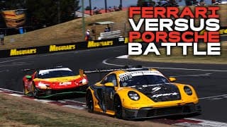 Full Ferrari Vs Porsche Battle | 2025 Meguiar's Bathurst 12 Hour
