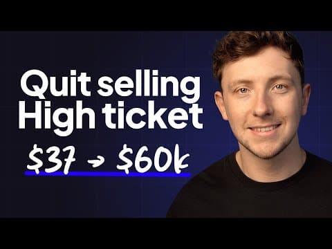 The $37 Offer That Made Me $60k In 30 Days