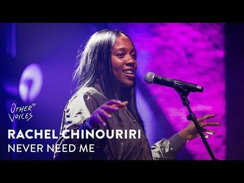 Rachel Chinouriri - Never Need Me (live) | Other Voices: Home At The Guinness Storehouse 2025