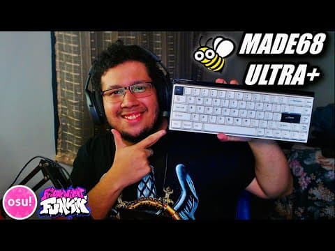 The Fastest Rhythm Game Keyboard? Melgeek Made68 Ultra+ Review